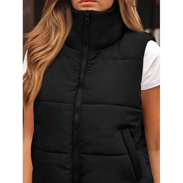 Жіноча жилетка AUTOMET з пуховим наповнювачем, чорна