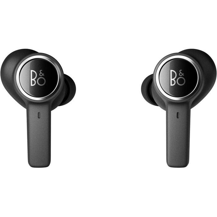 Bang & Olufsen Beoplay EX: Бездротові Bluetooth навушники з шумозаглушенням, чорні. До 28 годин роботи, водонепроникні для спорту та повсякденного використання з кейсом для зарядки