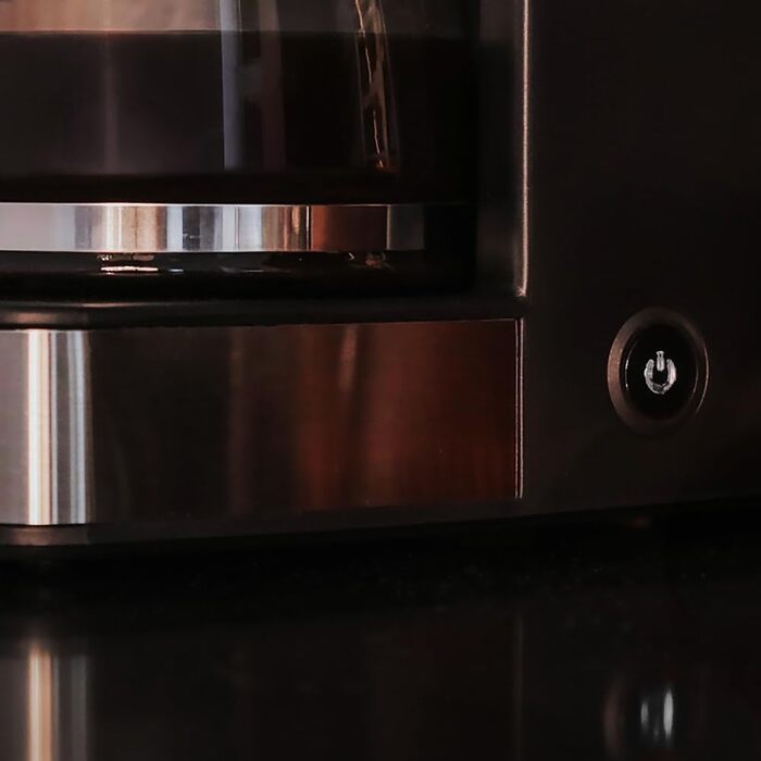 Кавоварка Cecotec Coffee 66 Smart Plus: програмована, 980W, 1,5л, сталь, LCD, 12 чашок