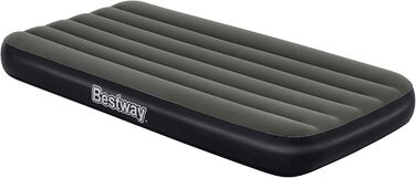 Надувний матрац Bestway Tritech Twin Grau 188x99x25 см - двоспальний, сірий