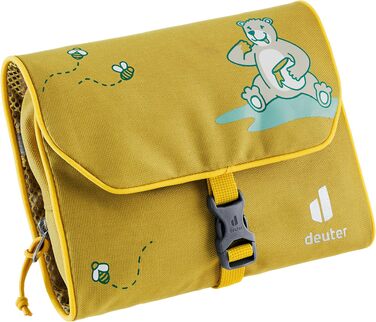 Дитяча косметичка для гігієни Deuter Wash Bag Kids (Turmeric) — водонепроникний дорожній органайзер для дітей