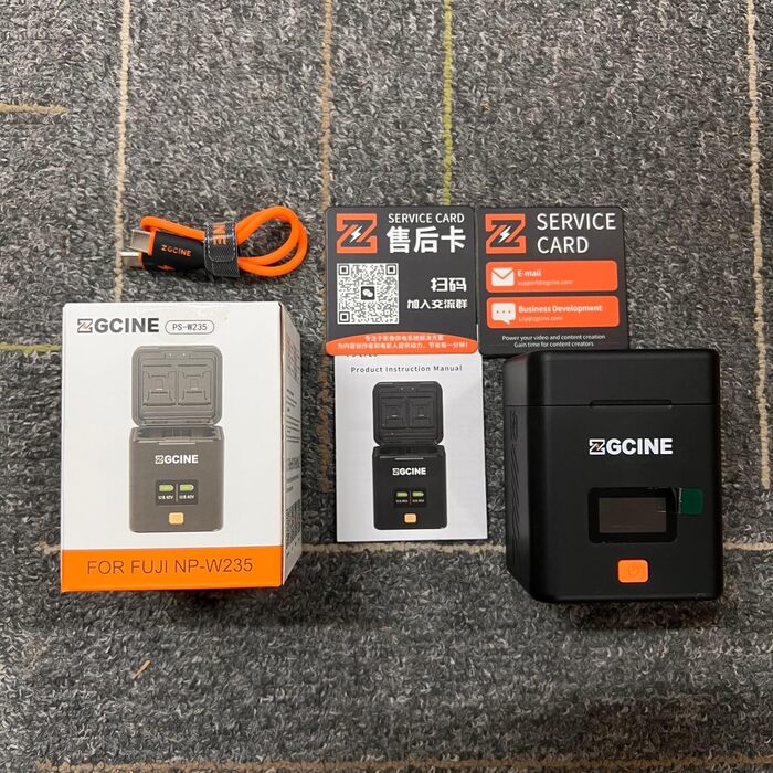 Кейс для зарядки акумуляторів камери ZGCINE для NP-W126S/PS-W235