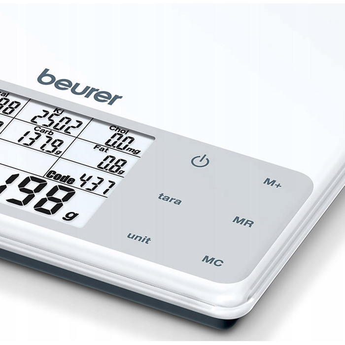 Кухонний ваги Beurer 709.05, білі, до 5 кг