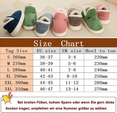 Тапочки жіночі зимові теплі з піною з пам'яті, чоловічі, з м'якого корду, повністю пухнасті, м'які, закриті, бавовняні, з антиковзким покриттям, зручні для дому та вулиці, 38/39 EU, рожеві