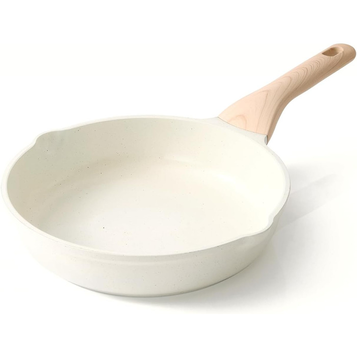 Сковорода Kordisen з антипригарним покриттям з граніту, 24 см, сумісна з індукцією, кераміка, PFOA-free