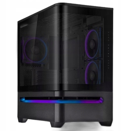 Корпус ASUS PRIME AP202 TG ARGB Midi Tower, чорний