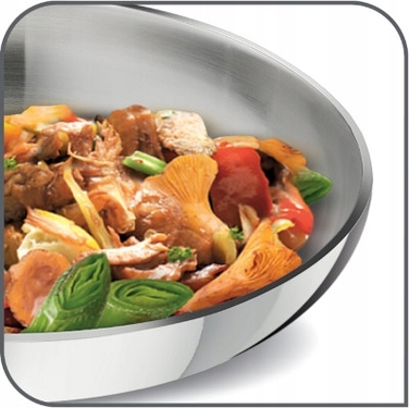 Набір сковорідок Tefal Professional 24/28 см, нержавіюча сталь, для індукційних плит