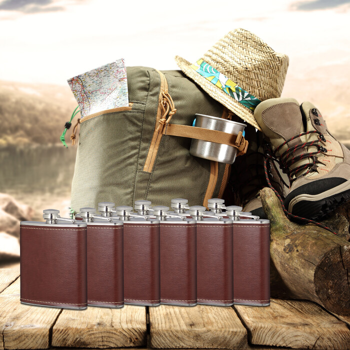 Relaxdays Flask Set of 10