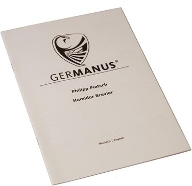 HUMIDOR GERMANUS Mensalla Classic - вологозбережувальний контейнер для тютюну