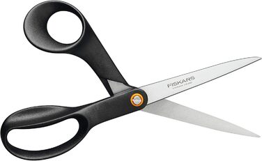 Універсальні ножиці Fiskars Functional Form 21 см, сталь/пластик, чорні
