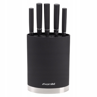 Набір ножів у підставці Kamille, 5 предметів