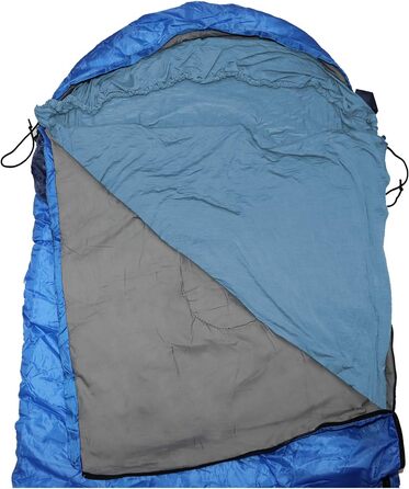 BROWINT Bamboo Travel Bed Sheets, Stretchy Jersey Sleeping Bag for Hotels, Inner Sleeping Bag for Travel and Camping, Rectangular with Pillow Pocket; Breathable, Mummy Sleeping Bag with Hood