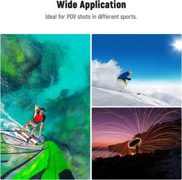 Набір фільтрів ND NEEWER (6 шт.) з лупою 15x для макрозйомки, ND8, ND16, ND32, CPL + об'єктив для GoPro Hero 13/12/11/10/9, FL-GP25