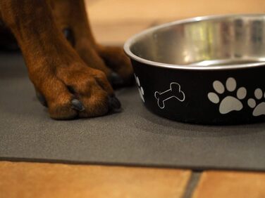 Підкладка під миску SanoZoo для котів (40x60 см, фіолетова) – екологічна, Made in Germany