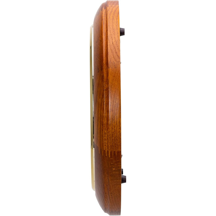 Seiko Wall Clock Brown Wood (Oak) Sweeping Second QXA432B