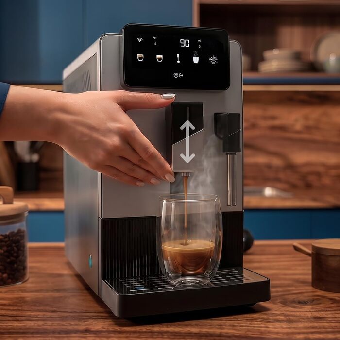 Кавомашина автоматична Cecotec Cremmaet Steam Latte Art Elite 1500 Вт, 19 бар, керамічні жорна, 1.1л + 400мл резервуари