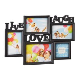 Relaxdays Picture Frame - Live, Love, Laugh