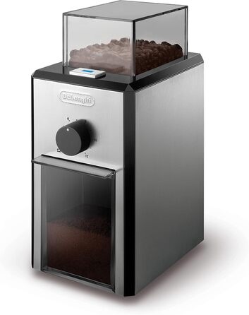 Кавомолка De'Longhi KG89, професійна, срібляста