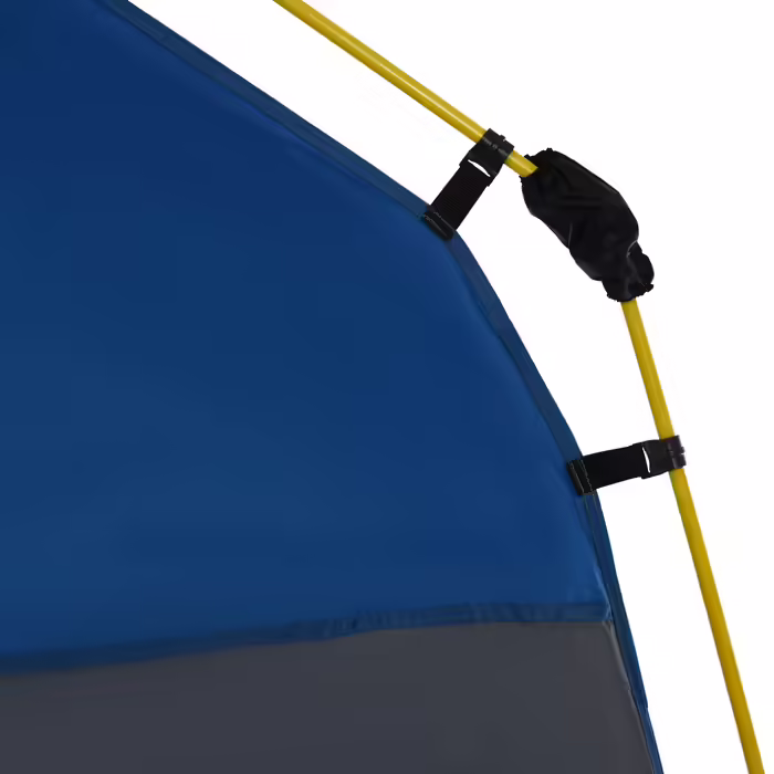 Outsunny Dome Tent for 4 People - Lightweight, Stable, Waterproof, UV 50+ Pop-Up Camping Tent with Hooked Door, Window, and Groundsheet. Family Tent with 1000mm Water Column. Tent for Camping, Travel, Trekking, Garden | Aosom