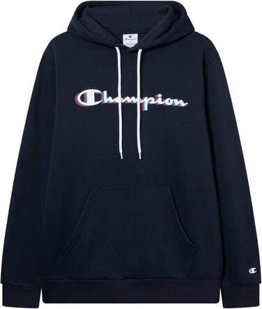 Champion чоловічий худі з капюшоном Legacy Man Big Logo, чорний (Kk001), блакитний (Bs501), XL