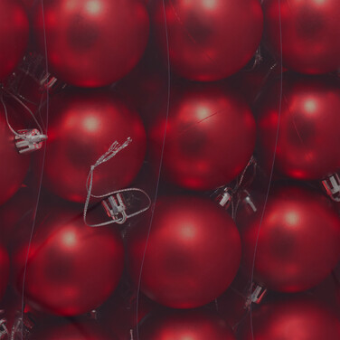 Relaxdays Set of 100 Christmas Baubles
