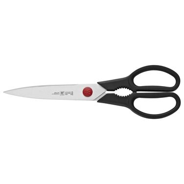 Універсальні кухонні ножиці ZWILLING Twin L, 23 см, з нержавіючої сталі, для правші та лівши, чорні