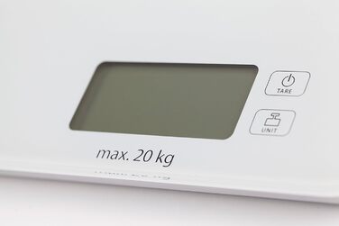 CASO Kinetic Kitchen Scale - LX 20 - Battery-Free, 5kg Capacity, 1g Increments - Testsieger