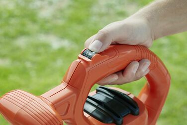 Електричний садовий пилосос-воздуходувка Black+Decker 3-в-1 BEBLV290, 2900 Вт, з подрібнювачем, 315 км/год, 55 л мішок-рюкзак, для терас, доріжок, під'їздів