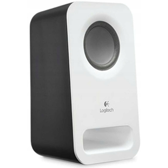 Комп'ютерні колонки Logitech Z150 2.0, 6 Вт RMS, Jack 3,5 мм, білі