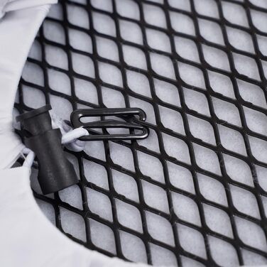 Чохол для прасувальної дошки Umiin, 115 x 35 см, бавовняний верх, 6 мм повстяна підкладка, принт 'Квіти та птахи'