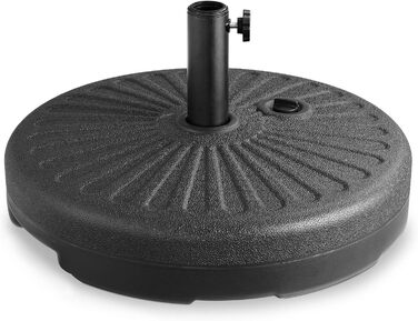 Casaria® Parasol Base 38 to 48mm Fillable Parasol Stand Balcony Garden