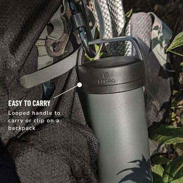 Французький прес ESPRO P0 Ultralight 470 мл, термокружка з нержавіючої сталі, вакуумізольована, для кави, подорожей, кемпінгу, Gun Metal Grey