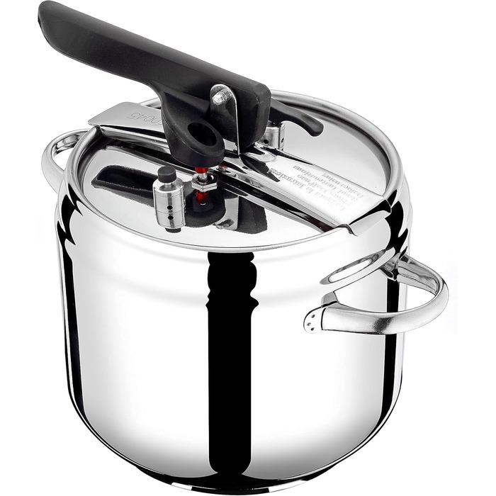 Швидковарка Pintinox First з нержавіючої сталі (без нікелю), 5 літрів, індукційна, 4 системи безпеки