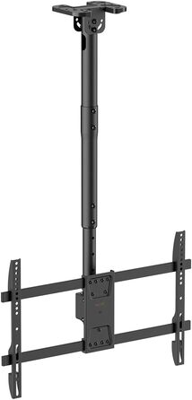 Настінна рухома кріплення для телевізора – HD8L, кріплення для телевізорів 43'-86', поворотне та нахилене, телескопічна штанга, макс. 60 кг, кріплення для телевізорів для плоских та похилих стель