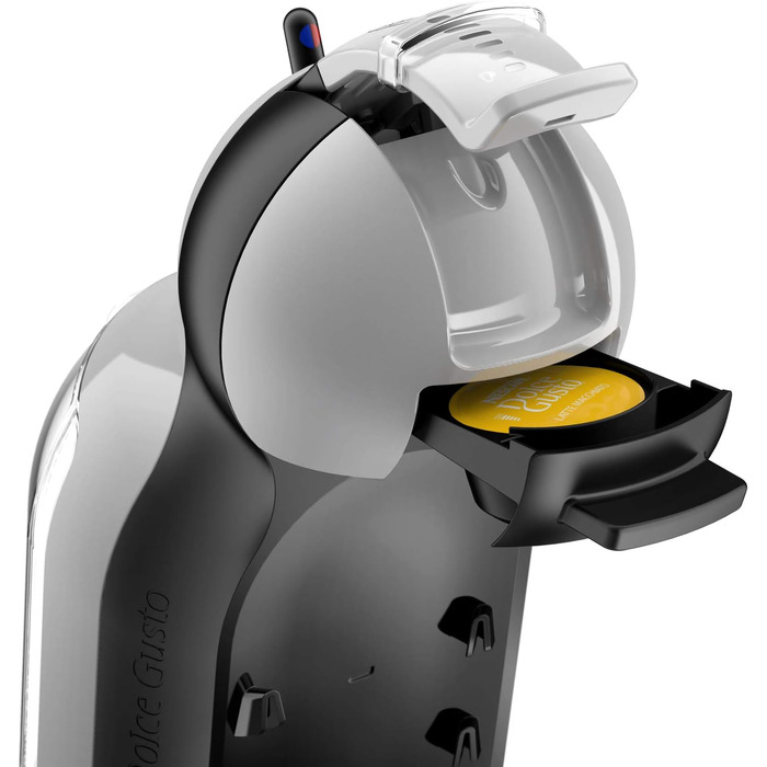Кавомашина NESCAFÉ Dolce Gusto Mini Me від Krups, сірий колір Artic Grey, 15 Bar, 0,8 л резервуар, Eco-Mode