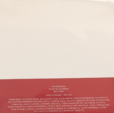 Туалетна вода Lacoste Essential Red, деревна, 125 мл