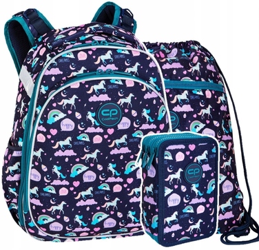 Багатофункціональний шкільний рюкзак CoolPack, багатоколірний, 25 л