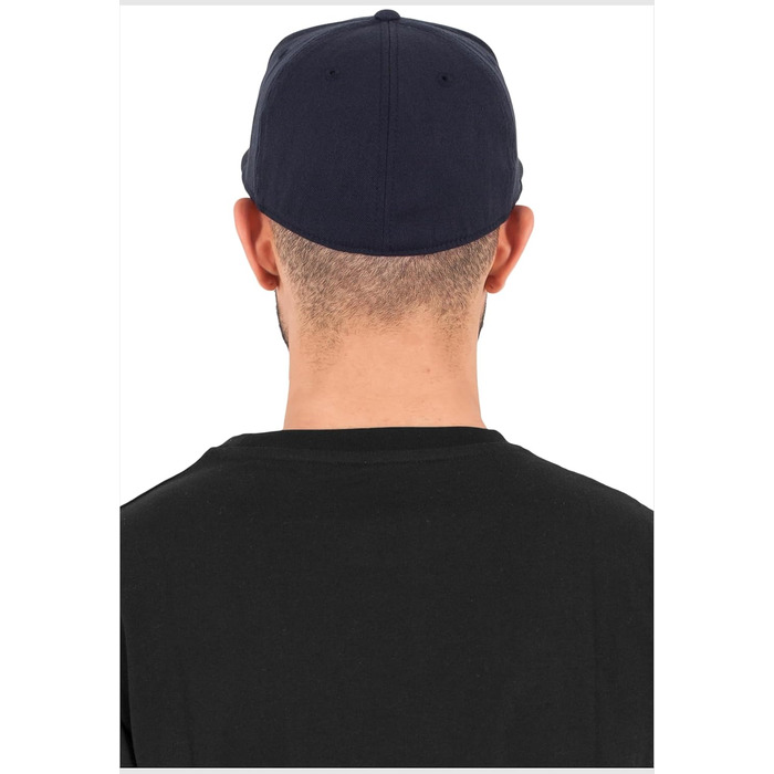 Кепка Flexfit Premium 210 Fitted Unisex (темно-синій, L-XL) - Базова модель, Casual, Streetwear