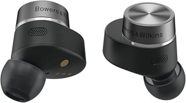 Бowers & Wilkins Pi7 S2: Бездротові навушники з активним шумозаглушенням (ANC), Bluetooth, aptX, Satin Black (2023)