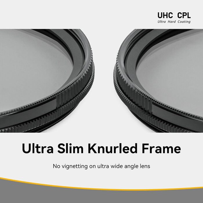 Фільтр NiSi UHC CPL 67mm - Поляризаційний фільтр з ультра-твердим покриттям