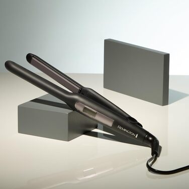 Випрямляч для волосся Remington S5515 Schwarz: для короткого волосся, бороди, з керамічним покриттям, LCD-дисплеєм (150-230°C)