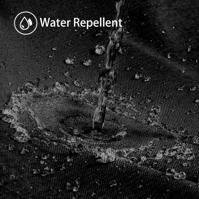 Штора для ванної Waffel з кільцями, водовідштовхувальна, антигрибкова, льон-чорний, 182x182 см (H244 x B182 см)