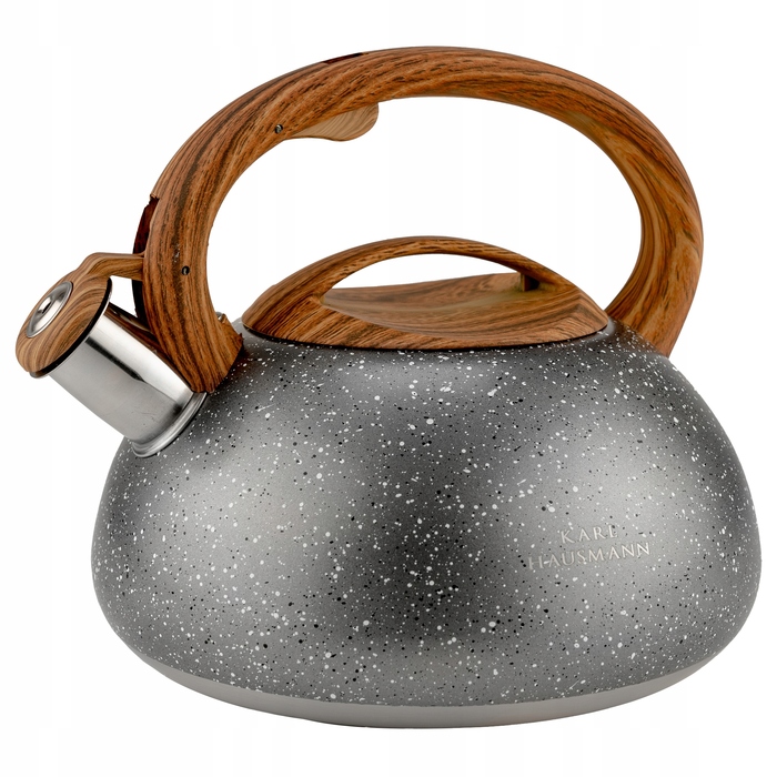 Класичний сталевий чайник Karl Hausmann, 3 л, бежево-сірий