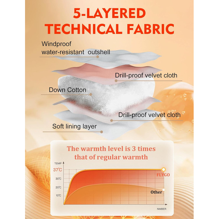 Чоловічий пуховий жилет Flygo - теплий, легкий, без рукавів, темно-сірий, XS