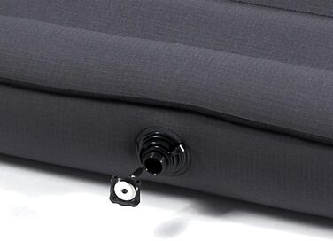 Надувний матрац для гостей Human Comfort - 100% бавовна (сірий)