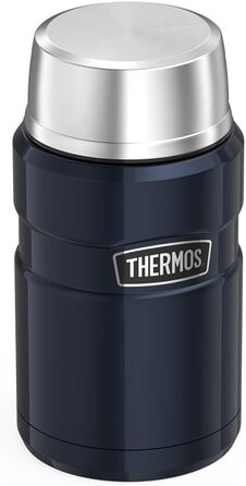 THERMOS Контейнер для їжі Stainless King, вакуумна ізоляція, 680 мл, Midnight Blue