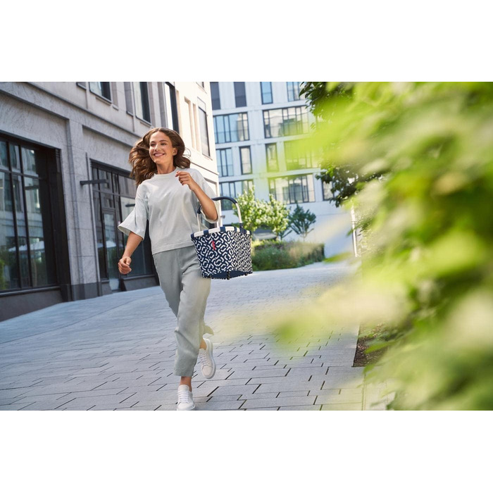Тролей Reisenthel Frühling/Sommer 21 Signature Navy з поворотними колесами, універсальний розмір