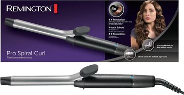 Локон Remy Remington Pro Spiral Curl [19mm] - цифровий дисплей, керамічне покриття, для створення локонів