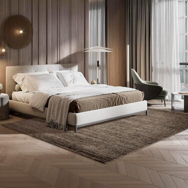 Килим SANAT Oslo для вітальні - сучасний дизайн, 80x150 см, коричневий