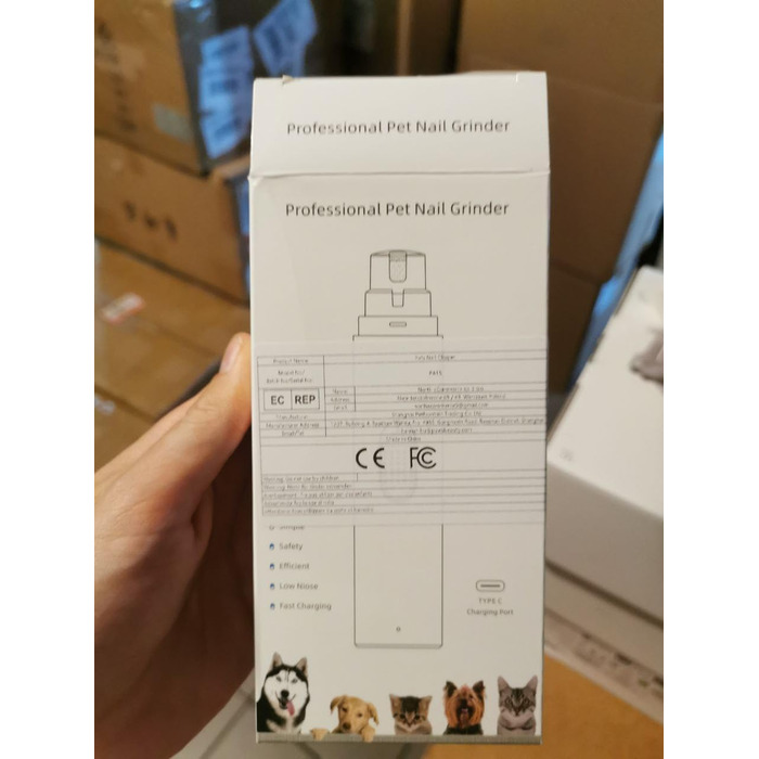 Електричний точило для кігтів собак та котів 3-в-1 з USB-зарядкою, 8000 об/хв, тихе та безпечне, точне шліфування, ергономічне, для малих, середніх та великих тварин